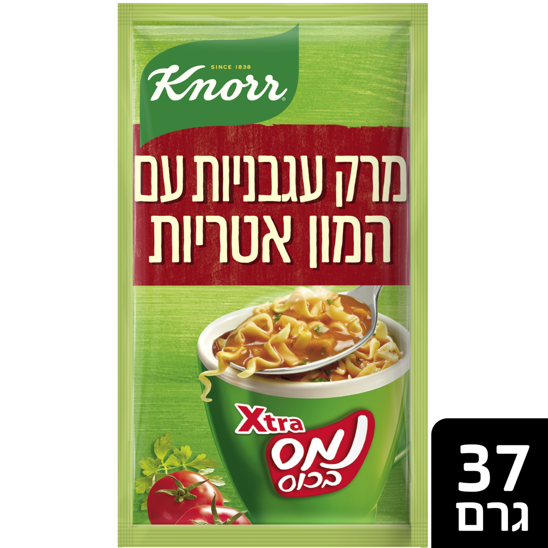 נמס בכוס מרק אקסטרה עגבניות קנור - 